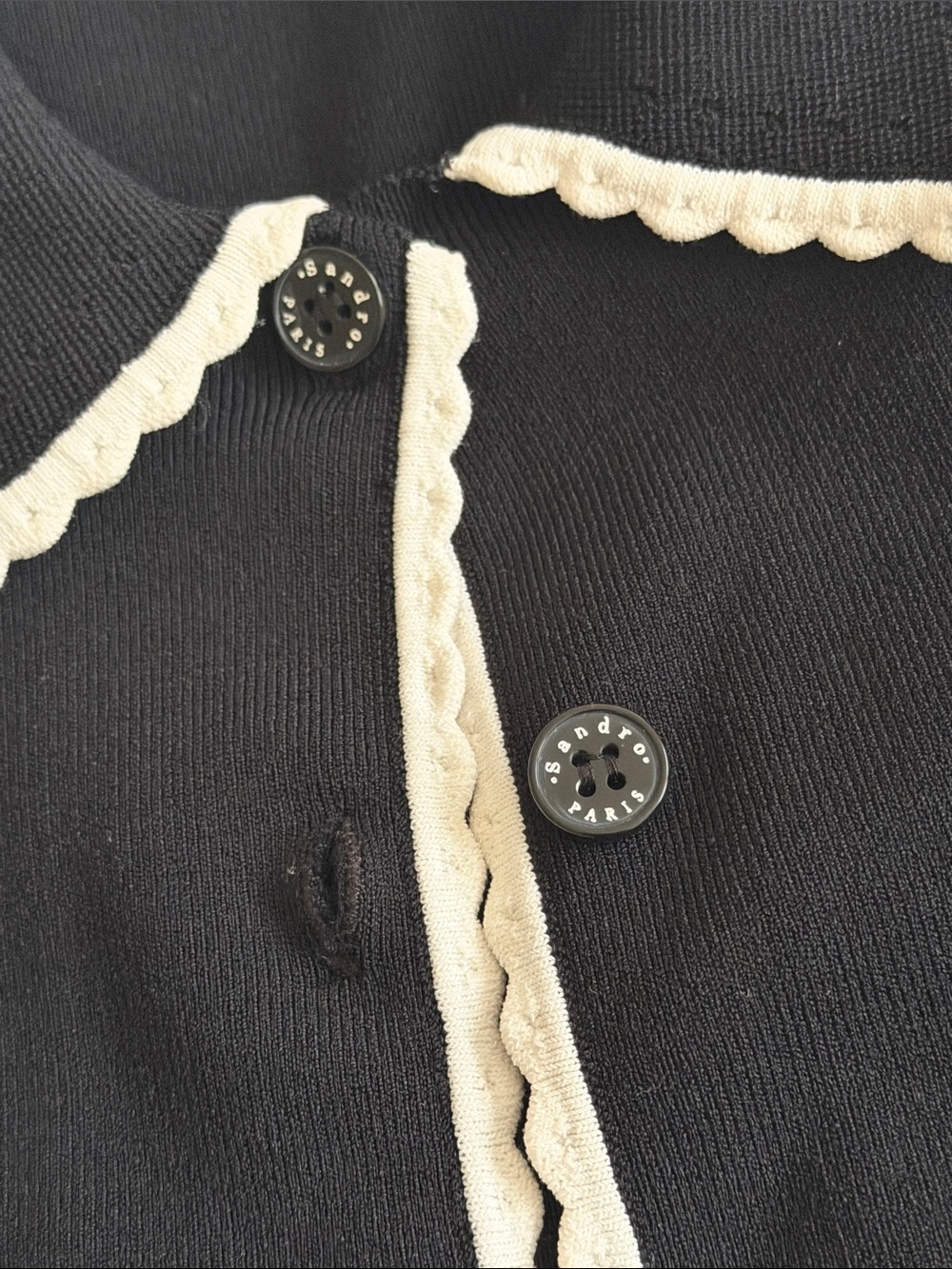 Sandro Paris (no label) cardigan sweater jacket
